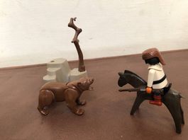 Playmobil Bär und Jäger