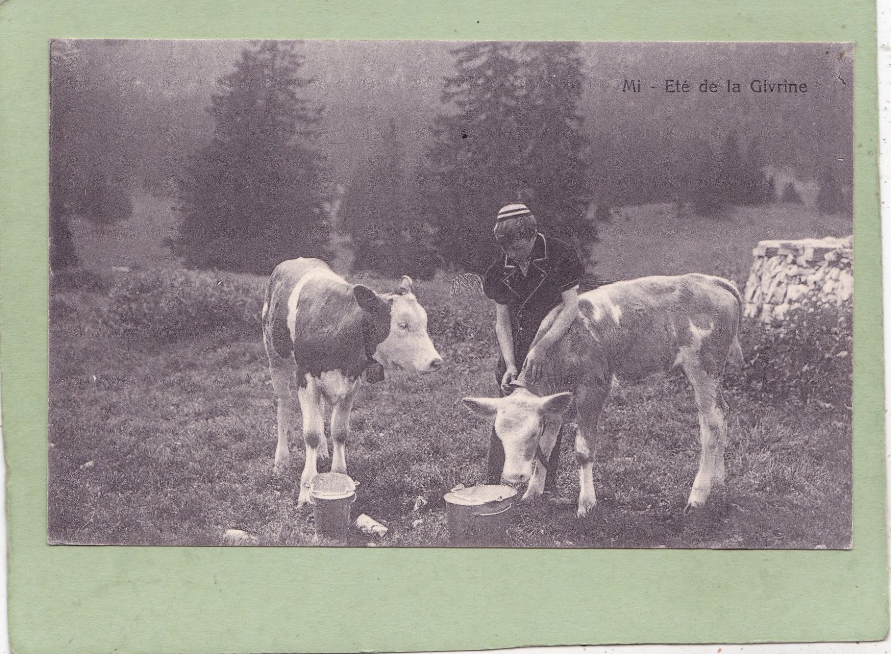 Cartoline postali: Eté de la Givrine 1925 – Usato da Herisau venduto da Lisegrat2008