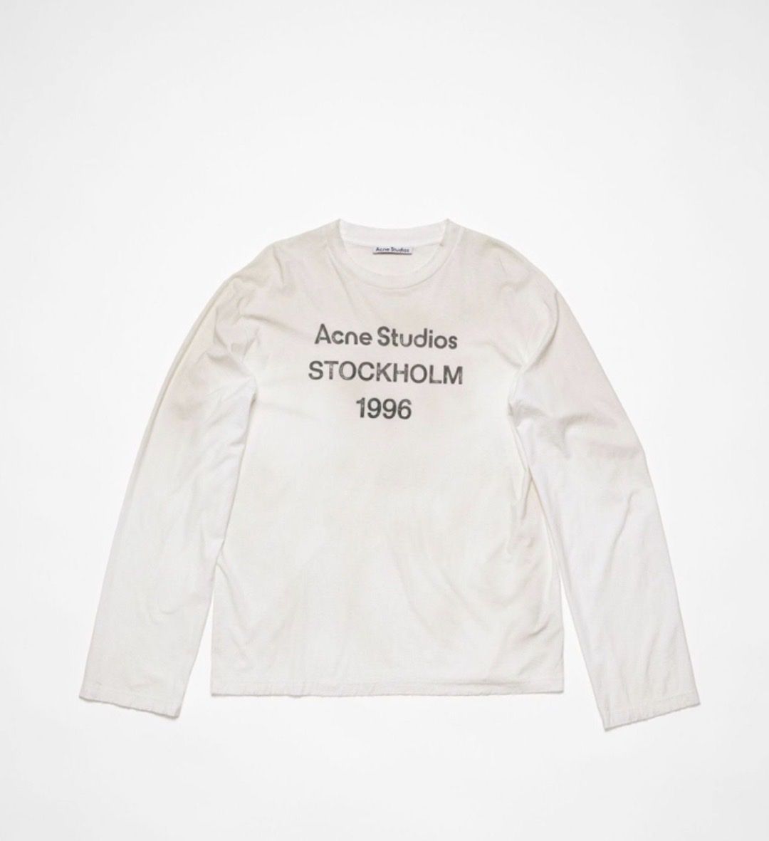 Acne Studios T-shirts: Acne Studios Longsleeve L Weiss – Neuf avec emballage d'origine à Hergiswil NW par user926252
