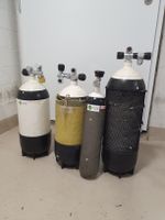 Tauchflaschen diverses Volumen gebraucht