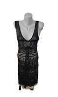 elegantes Cocktail MNG MANGO Kleid Gr. M mit Spitze