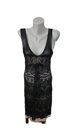 elegantes Cocktail MNG MANGO Kleid Gr. M mit Spitze