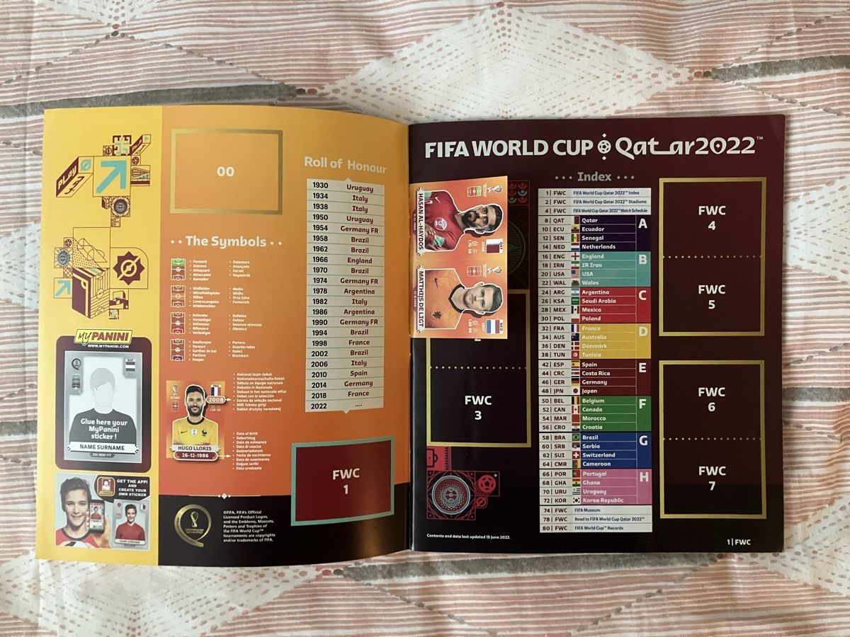 Panini Album: Panini WM 2022 Orange Version Album LEER – Nuovo (secondo la descrizione) da Chur venduto da tozzi-stickerworld 2