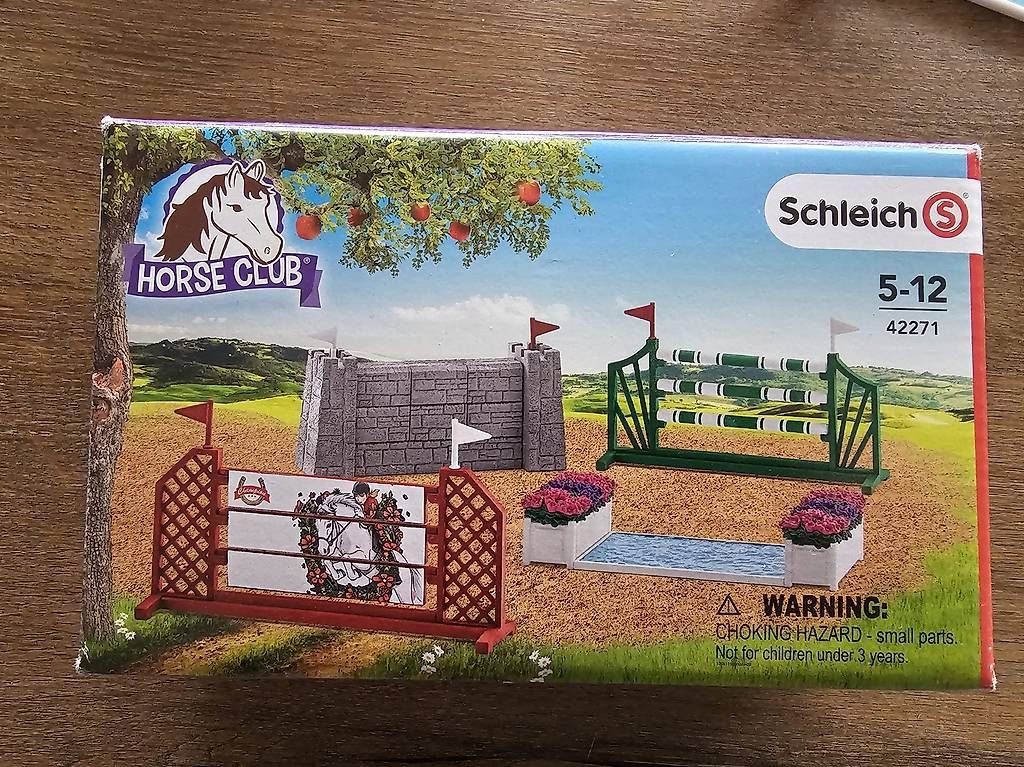 Schleich Spielzeuge: Schleich 42271 "Horse Club Springparcours" – Gebraucht aus Othmarsingen von Kamoff 2