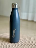 Elegante, doppelwandige Edelstahl-Thermosflasche