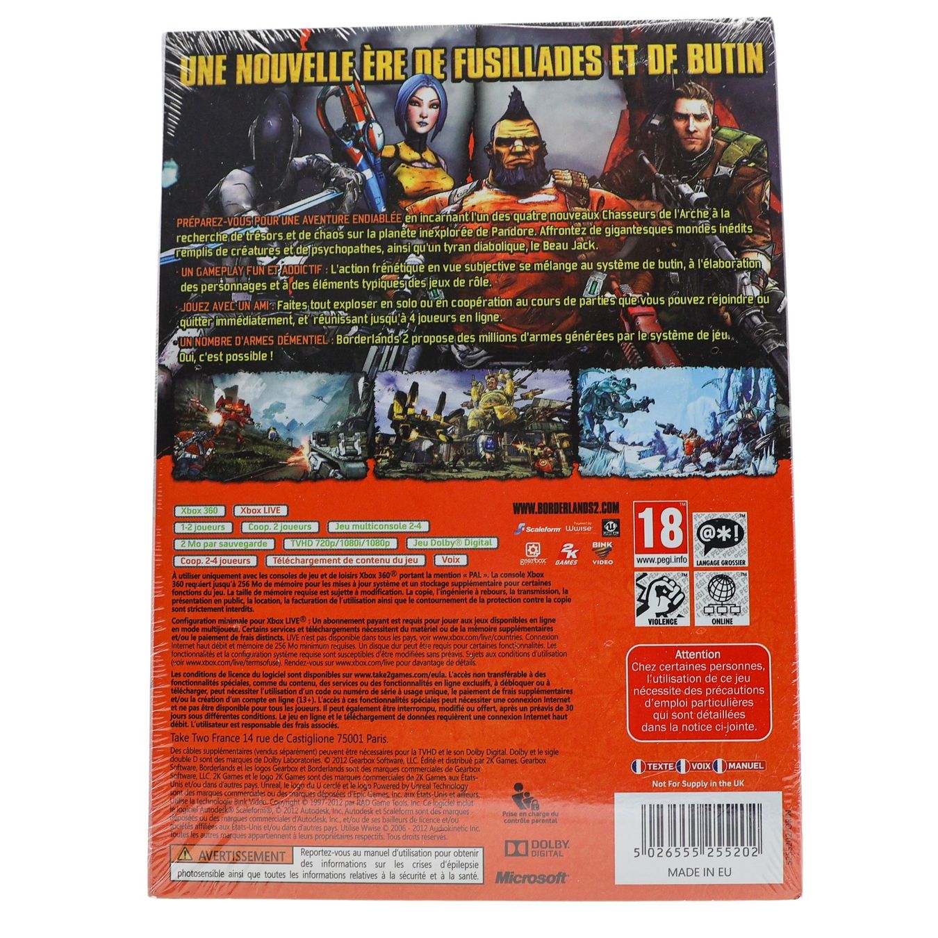 Giochi: Borderlands 2 - XBOX 360 - NEW – Nuovo e nell'imballaggio originale da Paudex venduto da dindeboy 1