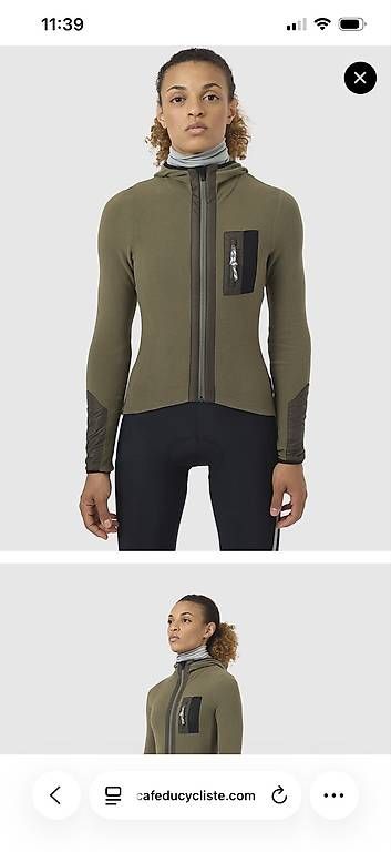 Giacche: Café du Cycliste Fleece – Usato da Felsberg venduto da babooschka 3