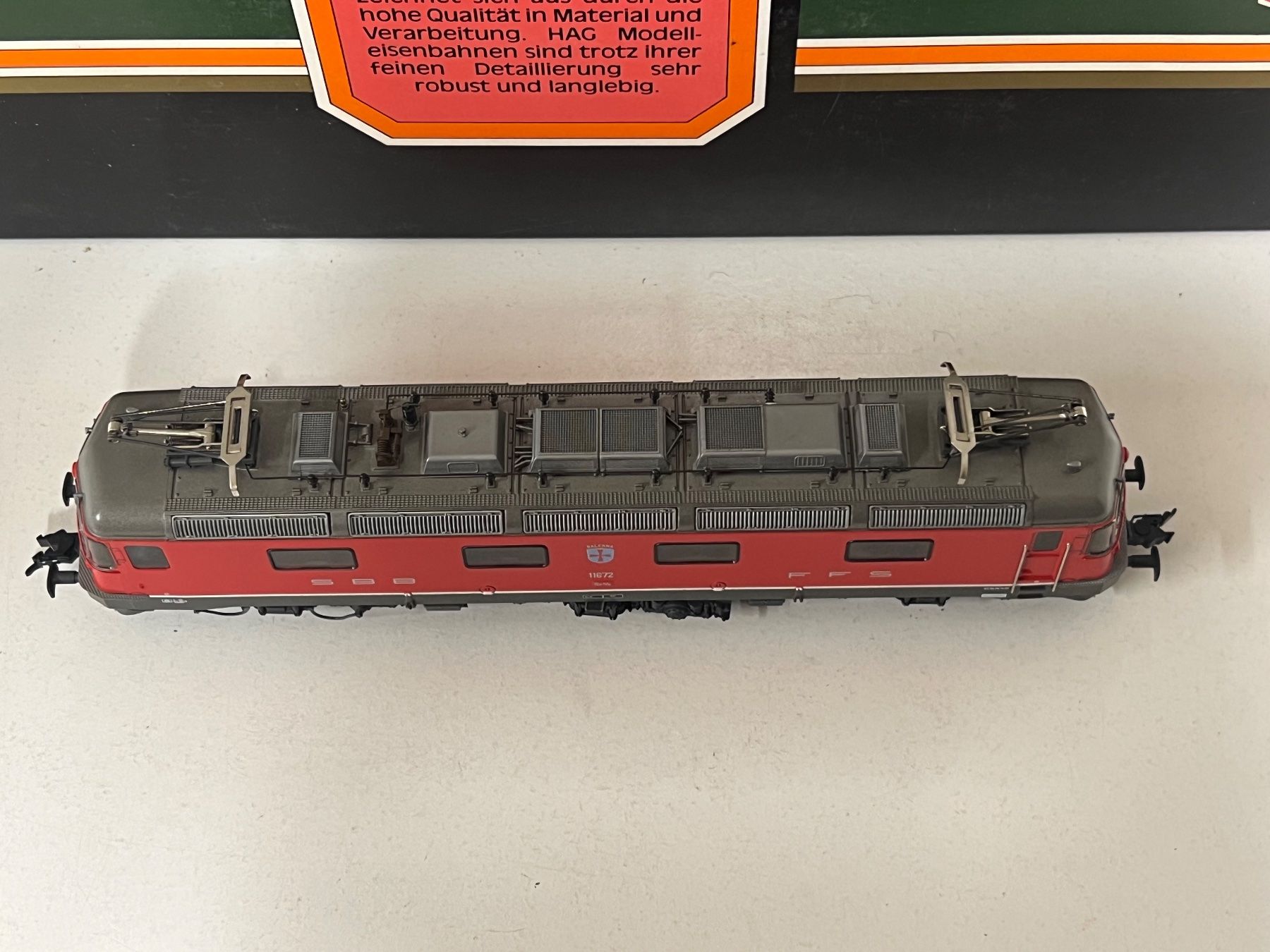 Hag Modellini di ferrovie: Hag Re6/6 SBB Balerna Nr.208 H0 DC Analog – Usato da Neuenhof venduto da ludovicco 6