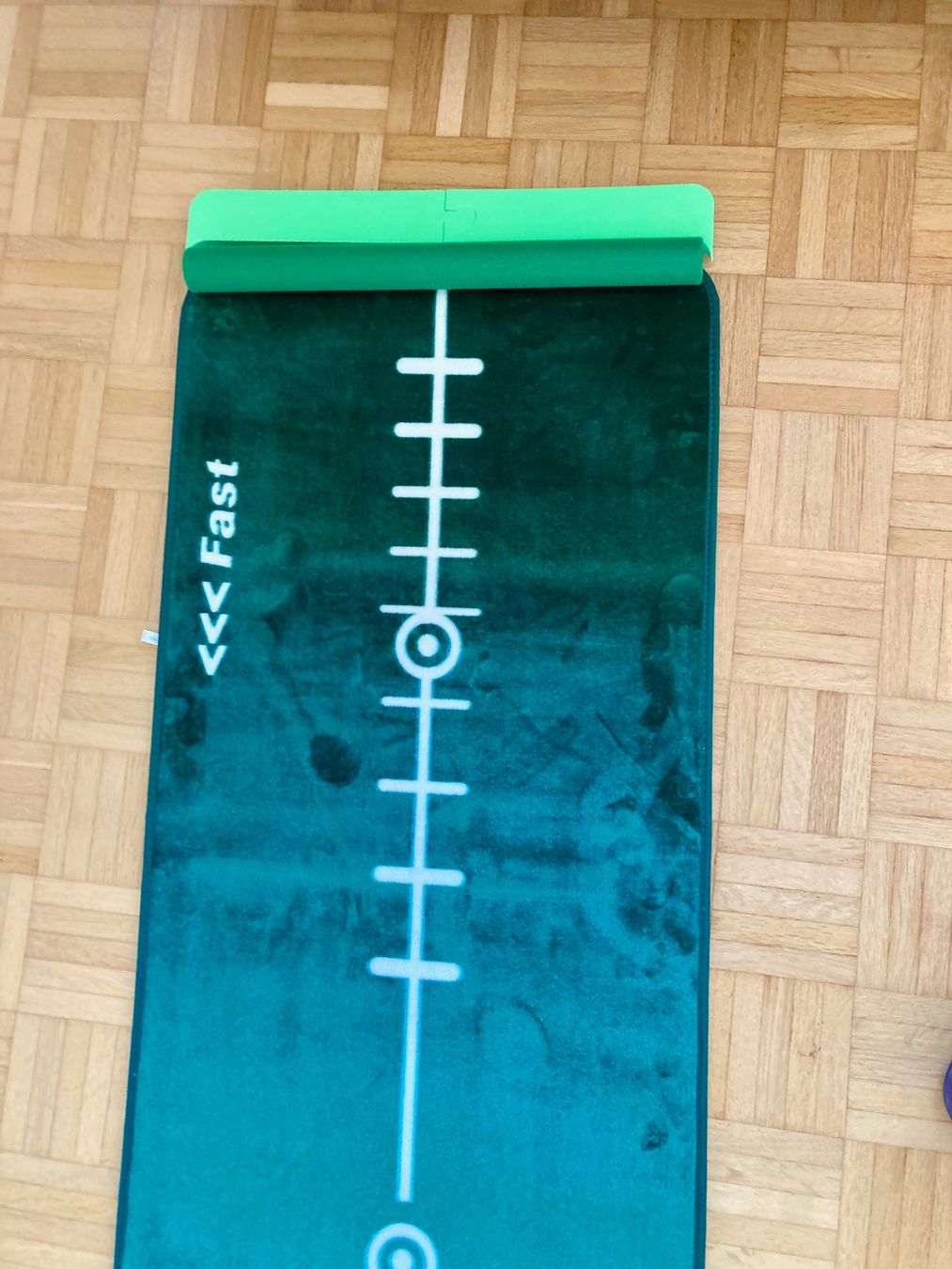 Tappetini fitness: Putting-Matte, fast neu – Usato da Oberrieden venduto da sureal 2
