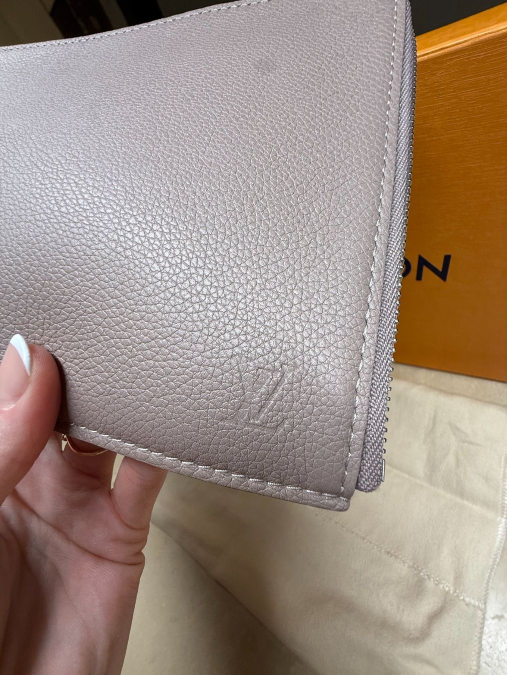Louis Vuitton Borse da donna: Louis Vuitton Taupe Pochette Jour PM - Zip – Nuovo (secondo la descrizione) da Oberburg venduto da Cheysirius 4