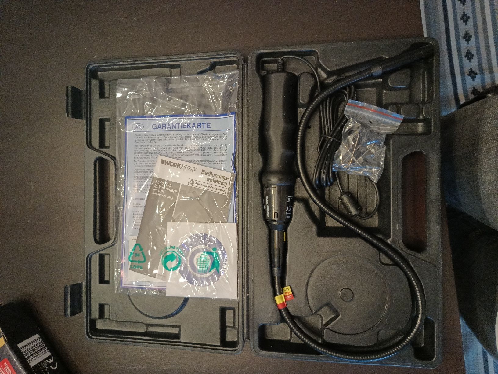 Fotocamera: Endoscope Camera WORKZONE with USB, like new – Nuovo (secondo la descrizione) da Niederrohrdorf venduto da danielfb 1