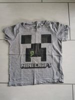 Grauer Minecraft-Schlafanzug, Gr. 128