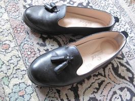 Neu! Echtes Leder Schuhe  Gr.36