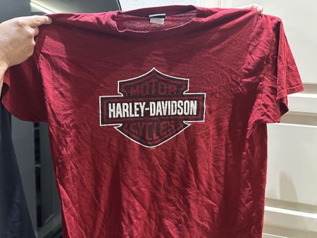 T-shirt Harley-Davidson Graubünden rosso taglia L