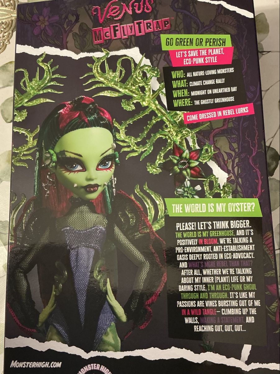 Bambole: Monster High Venus McFlytrap Skull Collector - Neu! – Nuovo e nell'imballaggio originale da Galmiz venduto da Chr7D 6
