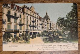 Interlaken Grand Hotel Victoria 1905 n. Burgdorf