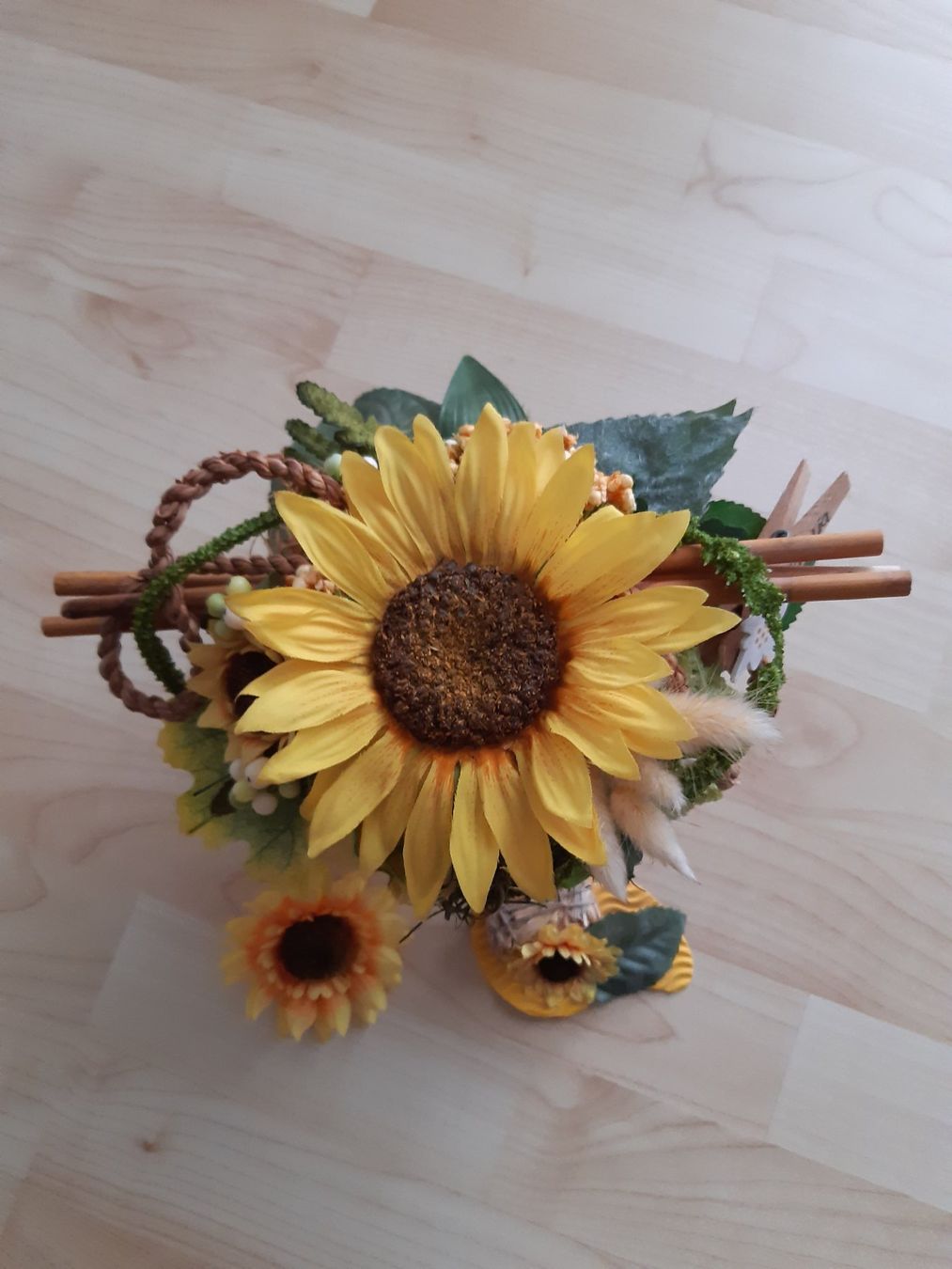 Pflanzen & Samen: Kunstblume Sonnenblumenstrauss 🌻 – Neu (gemäss Beschreibung) aus Altenrhein von theresia11 1