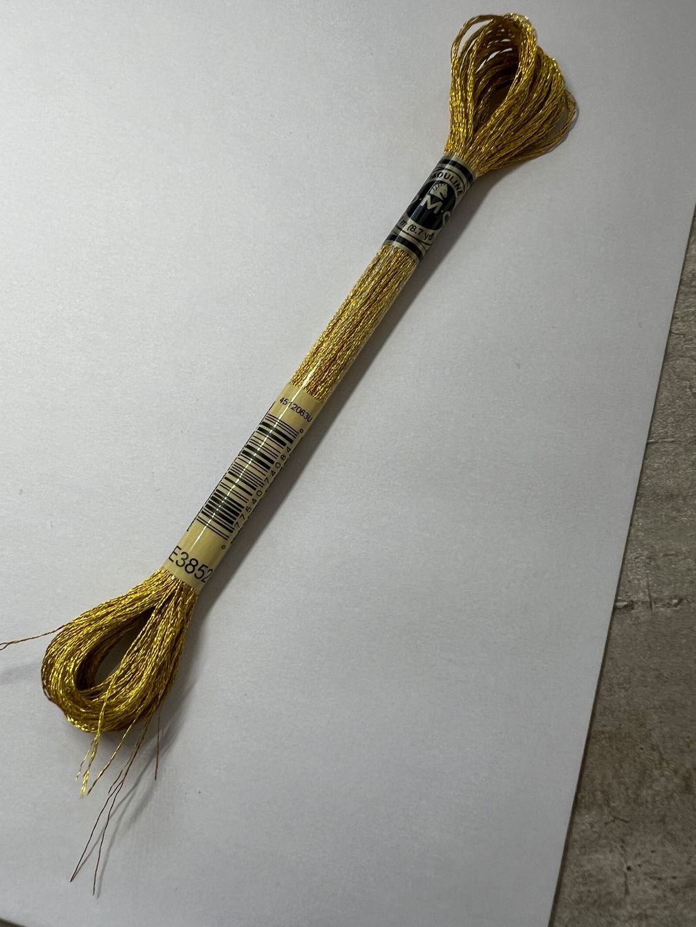 Kordeln & Faden: Stickgarn DMC, Mouliné, Gold, neu – Neu und originalverpackt aus Stein AG von Anastasia_Asya