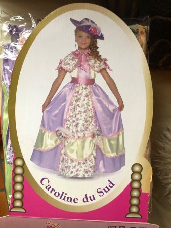 Déguisement fille Robe Caroline du Sud