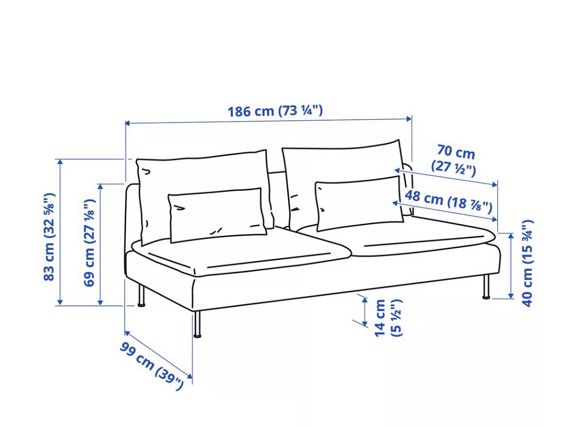 Ikea Divani: SÖDERHAMN Sofa Neuwertig 2 Stück – Usato da Zug venduto da CMONDIVA 1