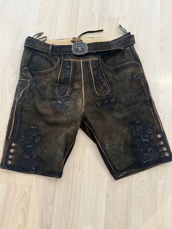 Trachtenlederhose Almsach Grösse 54 guter Zustand