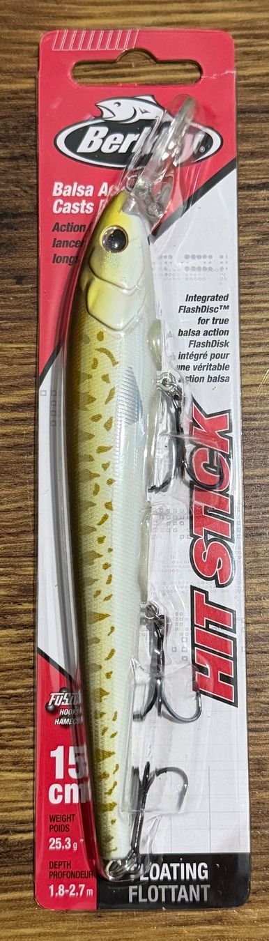 Berkley Esche: Berkley Wobbler Hit Stick floating - 15 cm – Nuovo e nell'imballaggio originale da Widnau venduto da Fishingtackle_Oggy