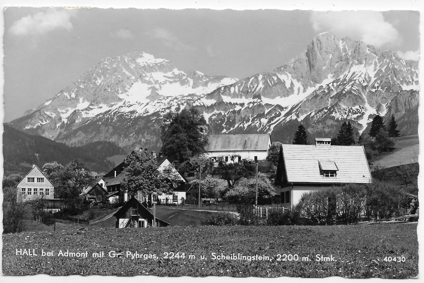 Cartes postales: Hall bei Admont um 1956 – D'occasion à Hefenhofen par Richsalz