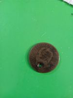 Pièce de 10 centimes trouée - Porte-bonheur original!
