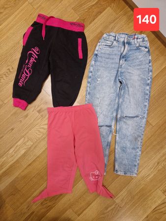 Lot vêtements fille 140