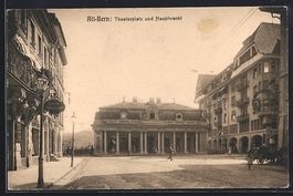 Bern, Theaterplatz und Hauptwacht, Alt-B
