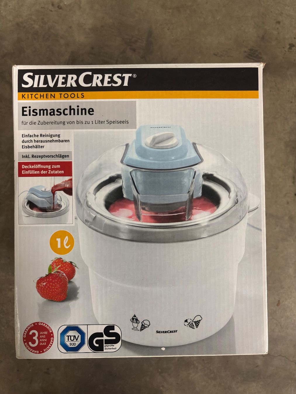 Elettrodomestici da cucina: Eismaschine 1 Liter SilverCrest – Usato da Sonterswil venduto da VD-Service 2