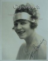 Alice Browning (1887-1944) - Schauspielerin - Autogramm