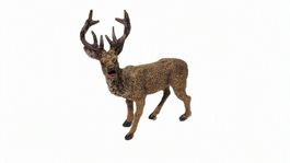 Schleich Rentier / Hirsch mit Geweih