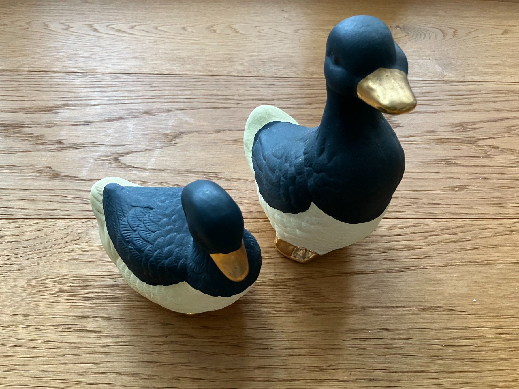 Statuette: Enten 2 Stück – Usato da Unterägeri venduto da Bettsofa123 4