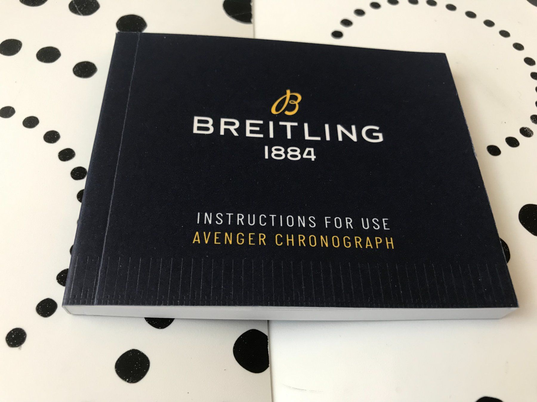 Breitling Documenti: BREITLING - AVENGER CHRONOGRAPH - INSTRUCTIONS FOR USE – Nuovo (secondo la descrizione) da Epalinges venduto da watchforyou