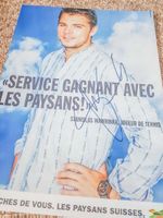 Stan Wawrinka - Autogramm auf Foto