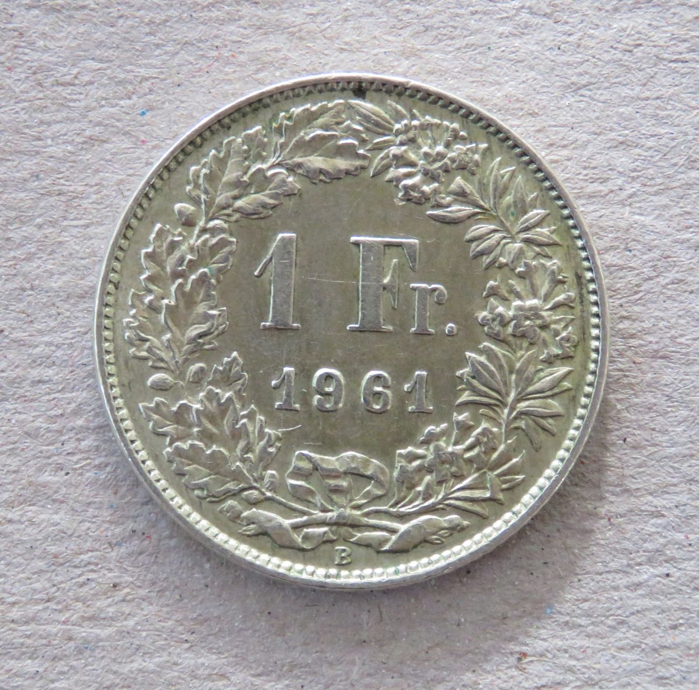 Tutti le monete: 1.- Fr.  1964 – Usato da Kreuzlingen venduto da Koi4