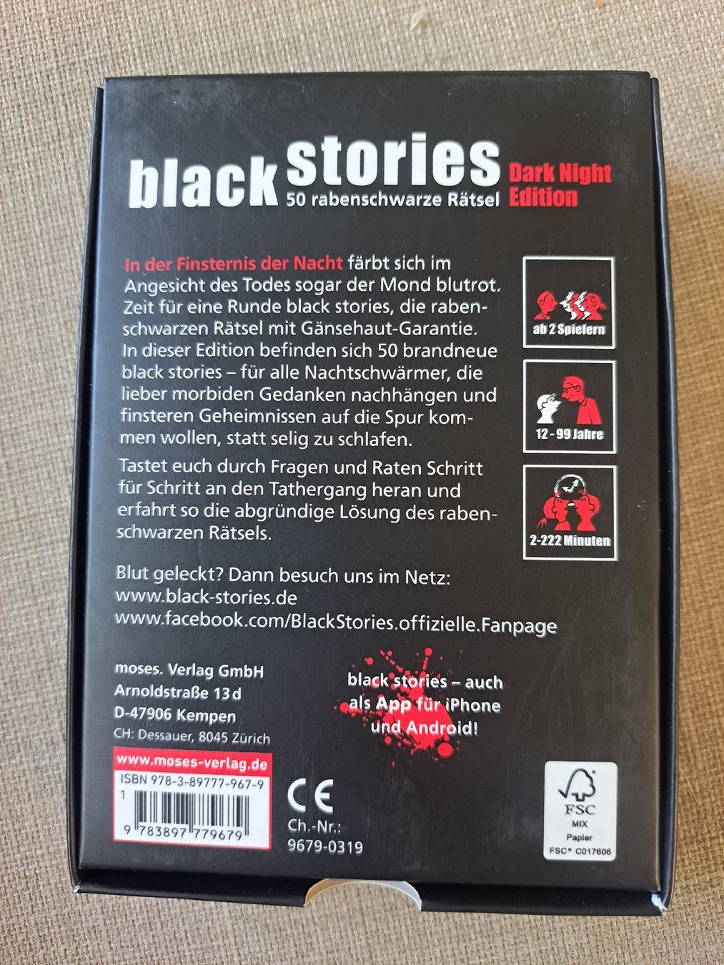 Spiele: Black Stories: Dark Night Edition – Neu (gemäss Beschreibung) aus Basel von kru_m5x5 1