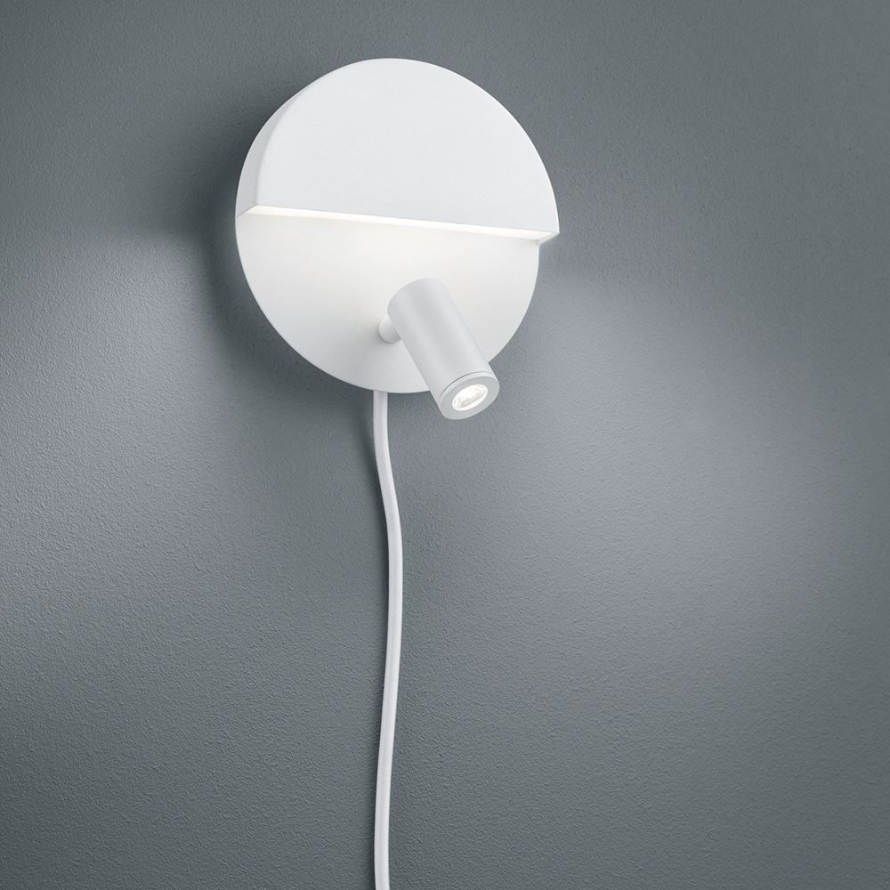 Lampen: Wandspot, Weiss, 16 cm Ø, Leseleuchte – Neu (gemäss Beschreibung) aus Kreuzlingen von Smart-Light