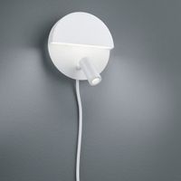 Wandspot, Weiss, 16 cm Ø, Leseleuchte