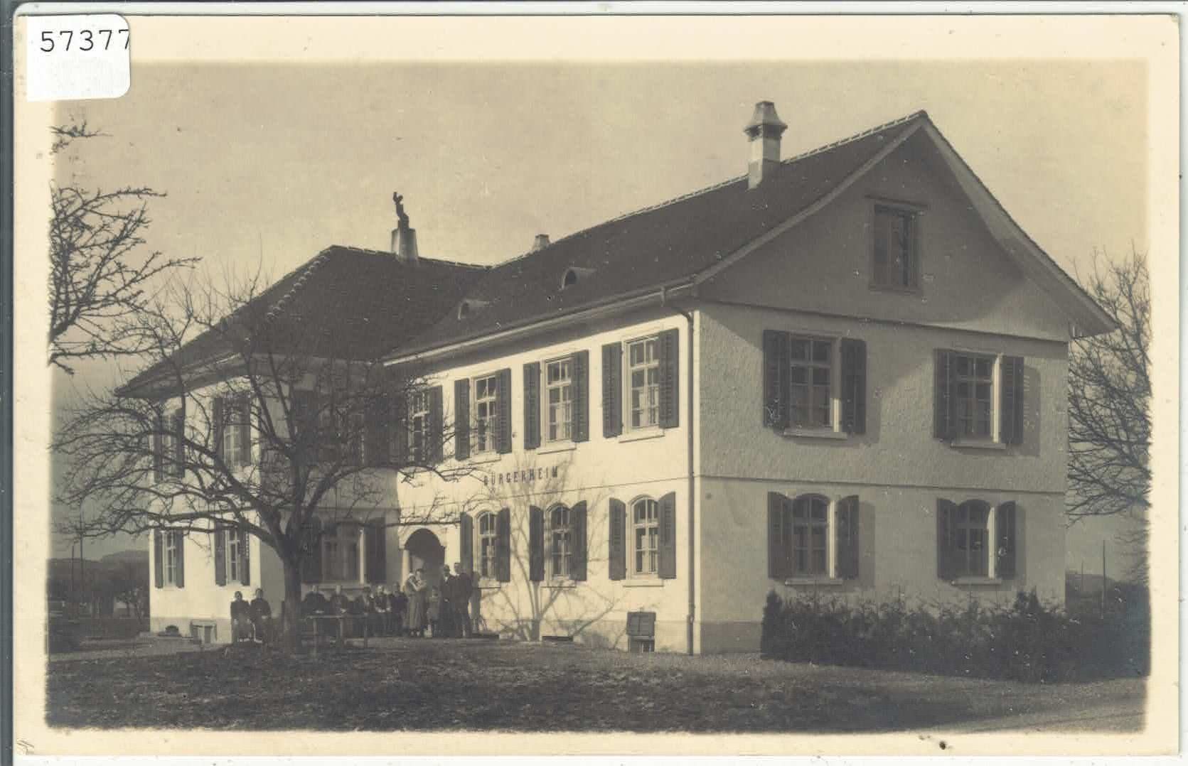 Cartoline postali: Weinfelden - Bürgerheim - animee – Usato da Ettingen venduto da Kartenplanet