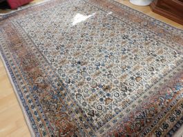 Teppich alter Orientteppich 297 x 197 cm gr feinste Knotung