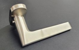 Haustür-Falle Edelstahl, Türdrücker, Griff, Falle, L-Form