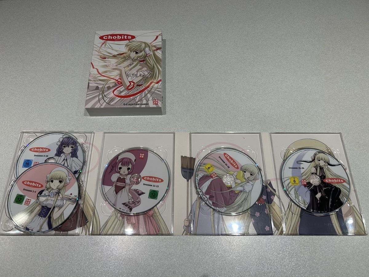 Tutti i DVDs: Chobits - Gesamtausgabe - DVD – Usato da Leuggern venduto da Dragon_Liz 3