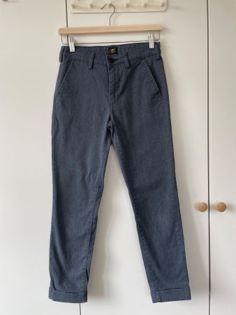 Lee Slim Chino – W25 L31 – Dunkelblau/Grau – Top Zustand