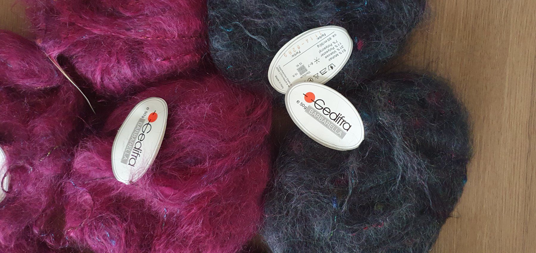 Wolle: Mohair Wolle  Gedfira – Neu (gemäss Beschreibung) aus Greppen von hploetscher 2