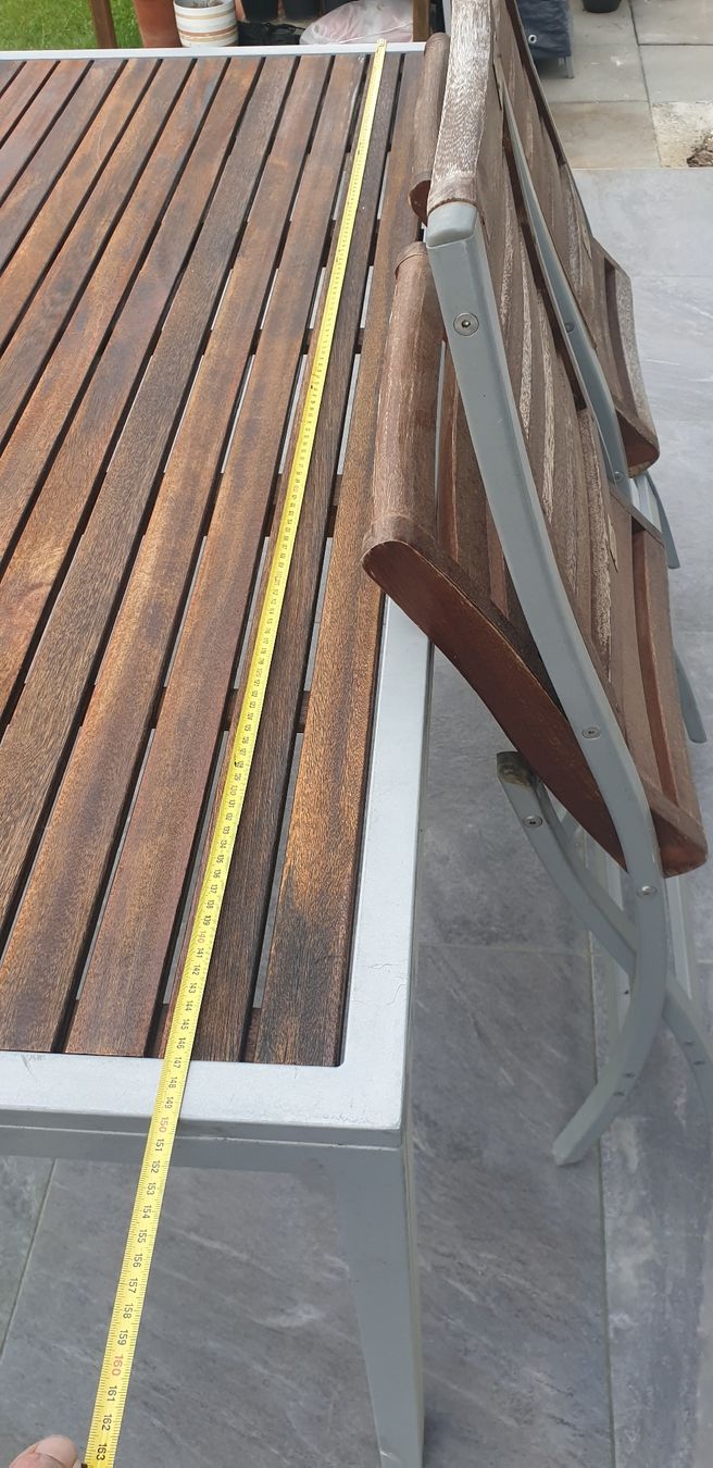 Set di tavolo e panche: table+2 chaises – Usato da Orpund venduto da RoyOrbison 5