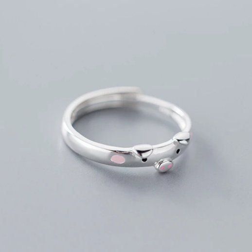 Anelli: Schweinchen Ring aus Silber – Nuovo e nell'imballaggio originale da Wil SG venduto da Veratier 4