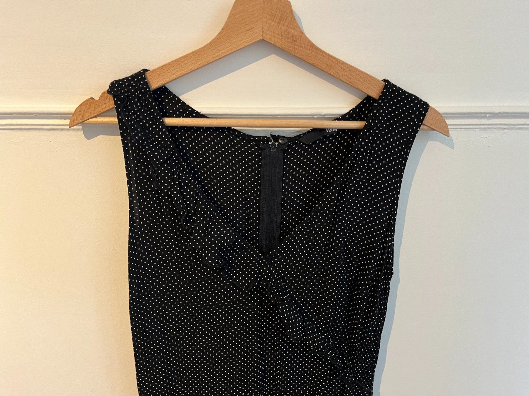 H&M Vestiti: Asymetrisches Kleid Sommerkleid Punkte Polka Dots – Usato da Zürich venduto da its-love 3