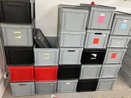 23 Rako Boxen mit Deckel, gross